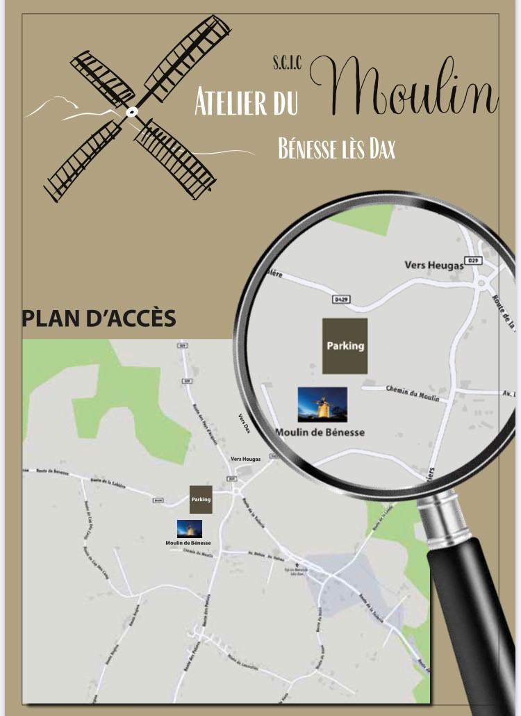 Affiche Plan Atelier