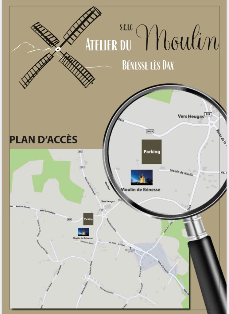 Affiche Plan Atelier